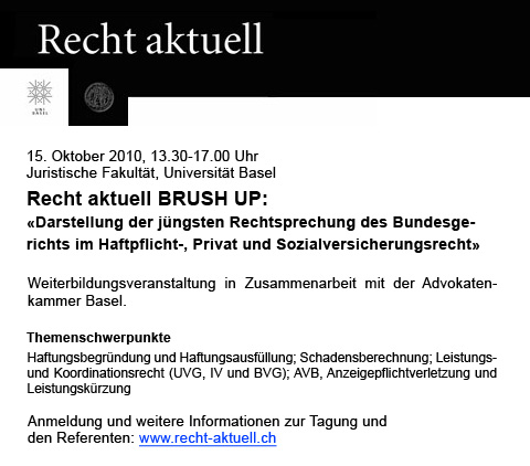 Recht Aktuell