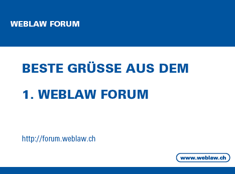 Weblaw Forum