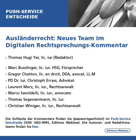 Push-Service Entscheide