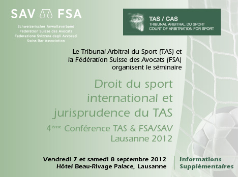 SAV / FSA & TAS Seminaire