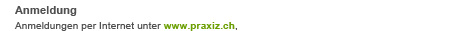 Anmeldung