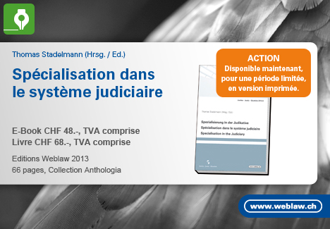 Action Specialisation dans le systeme judiciaire