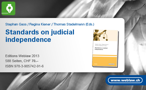 Standarts on judicial independence