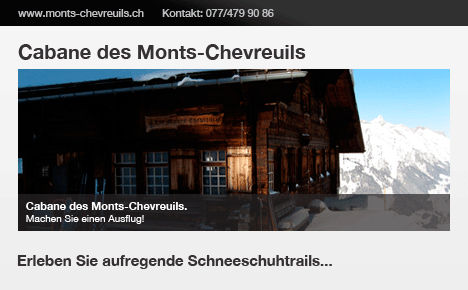 Cabane des Monts-Chevreuils