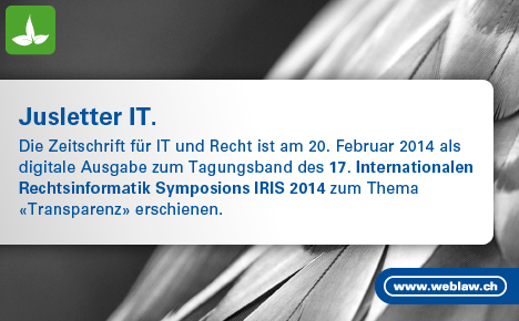 Rueckschau Jusletter IT vom 20.02.2014